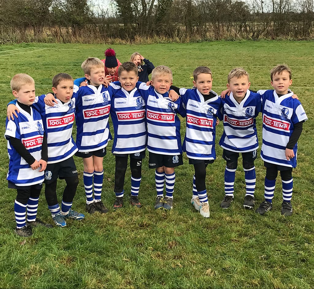 Kettering Local Rugby Football club under 7s team