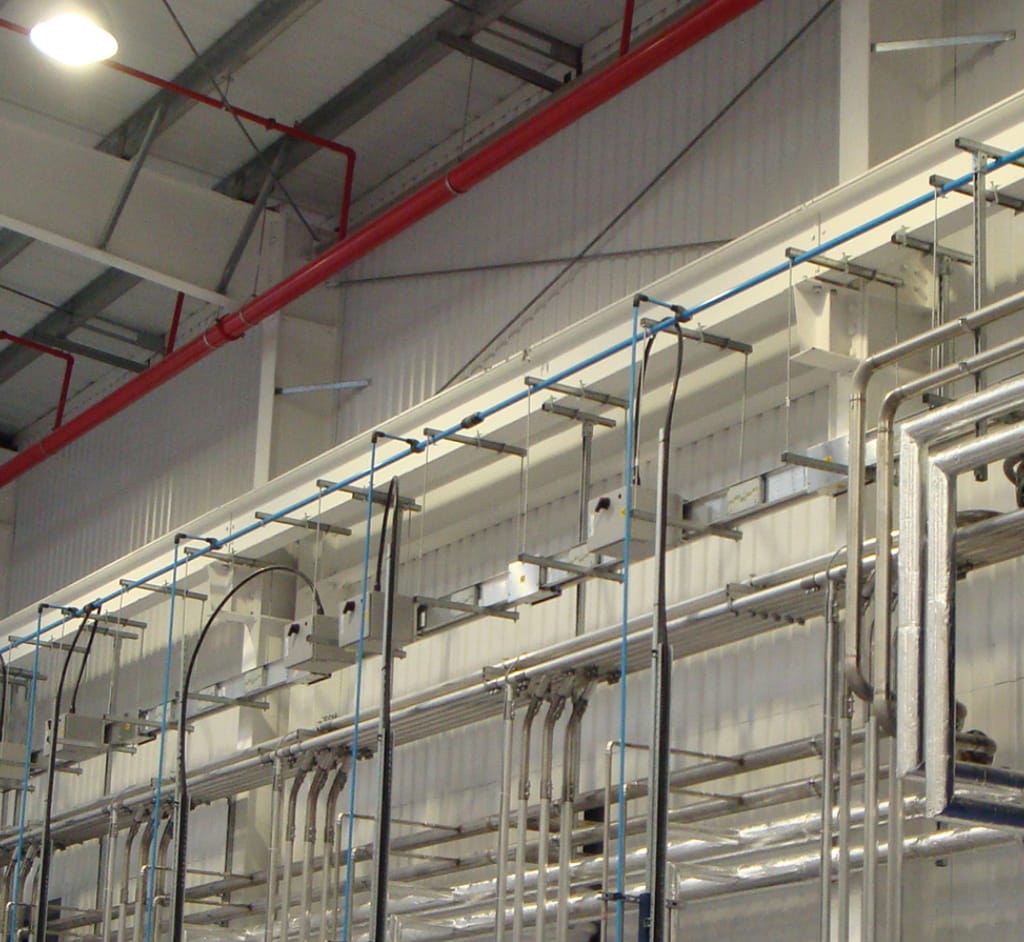 Centralised pipework installation