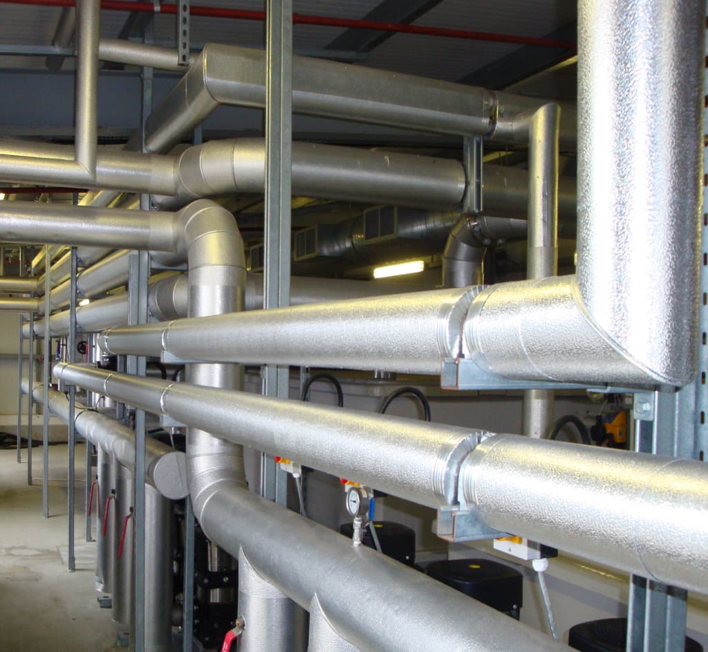 Centralised pipework installation